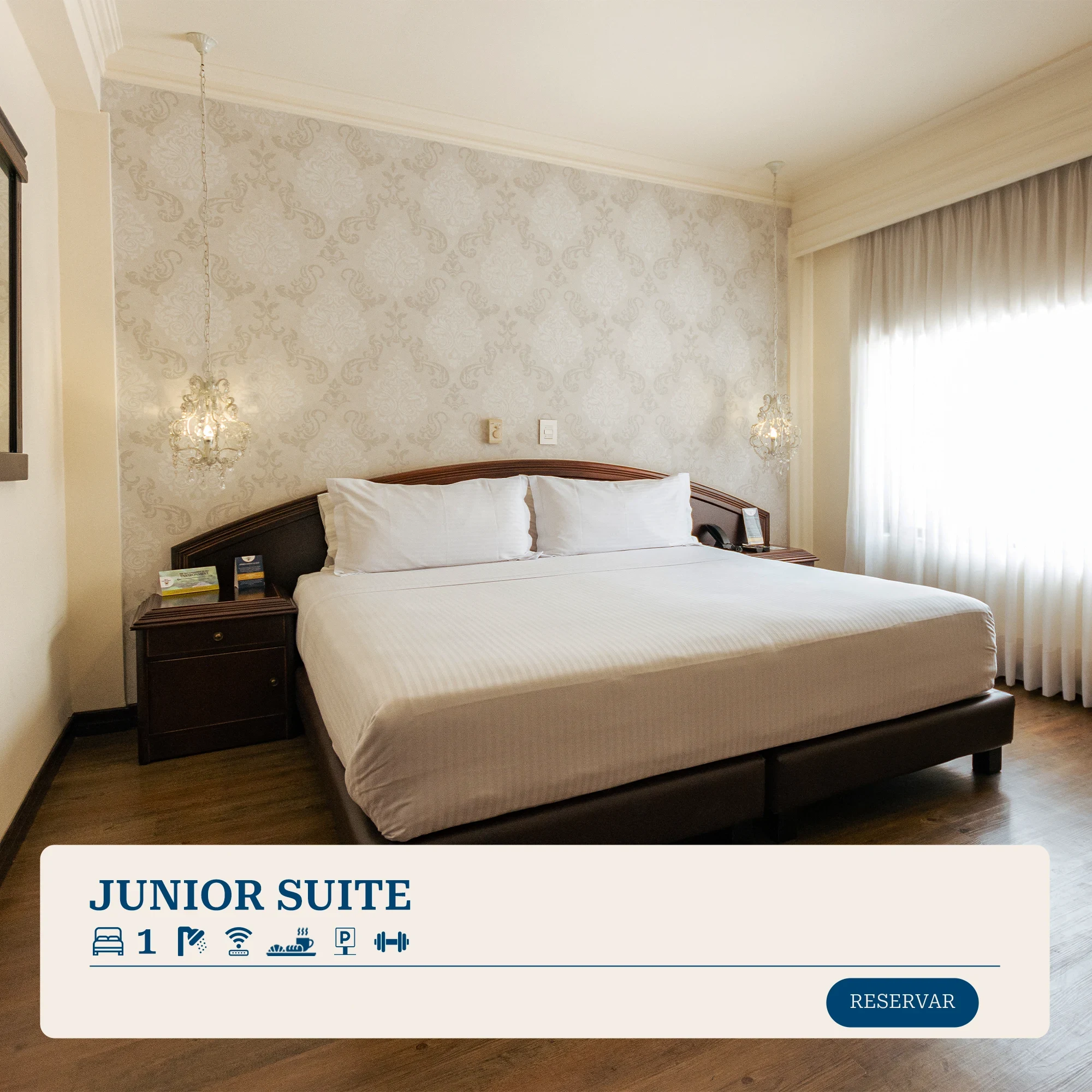 Hotel en Pereira con habitacion junior